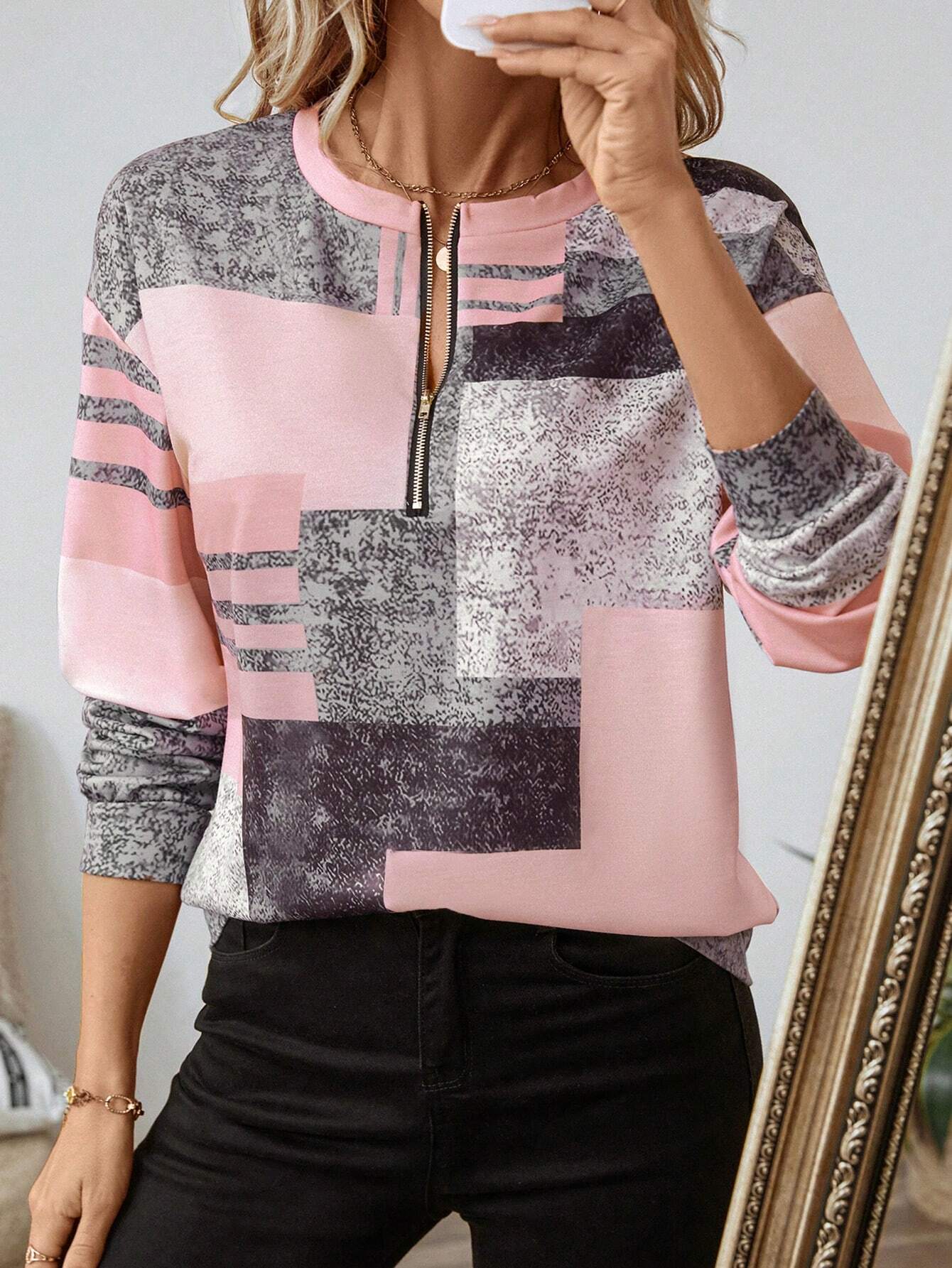 Oceane™ | Chic Vintage Sweatshirt