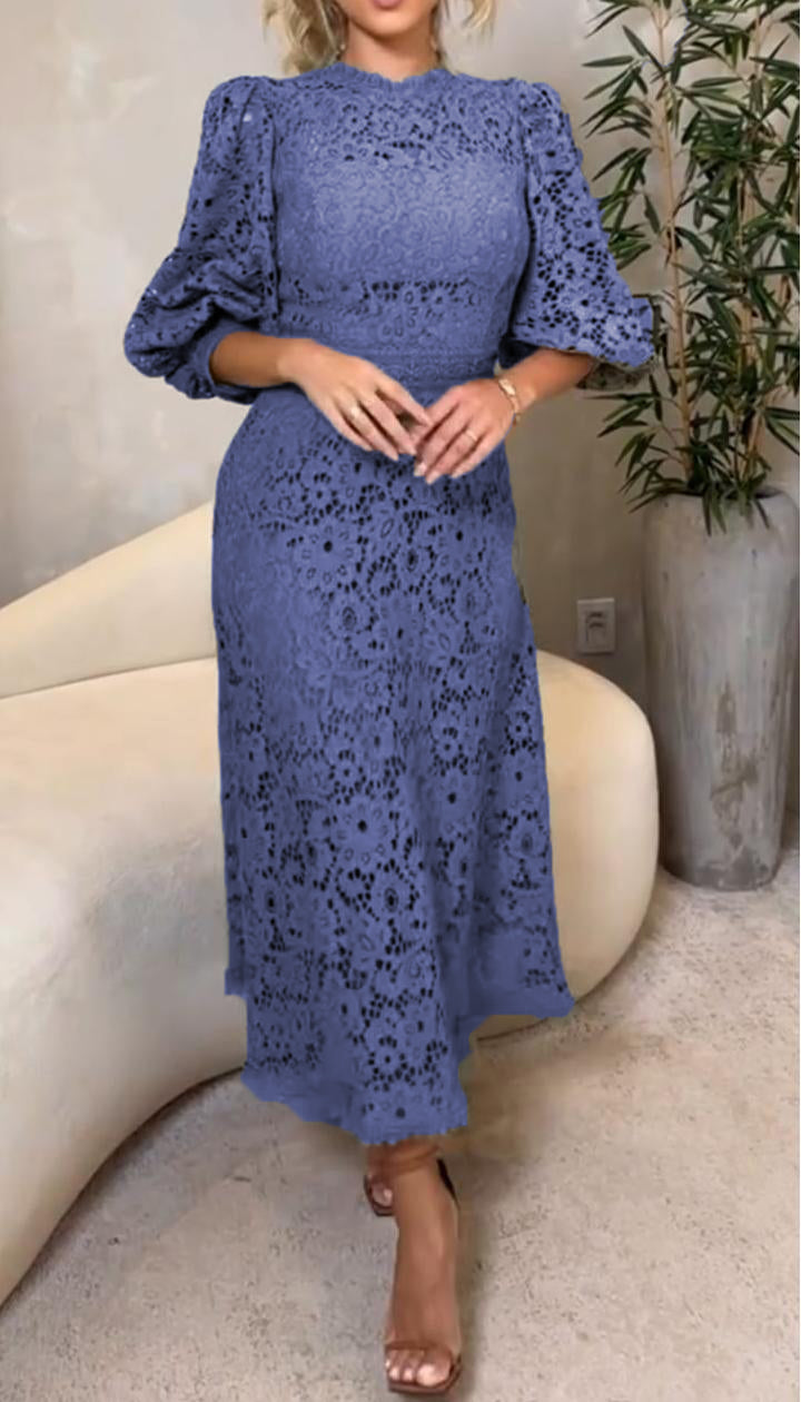 LunaBloom™ | Lace Lantern Dress
