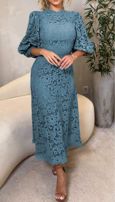 LunaBloom™ | Lace Lantern Dress