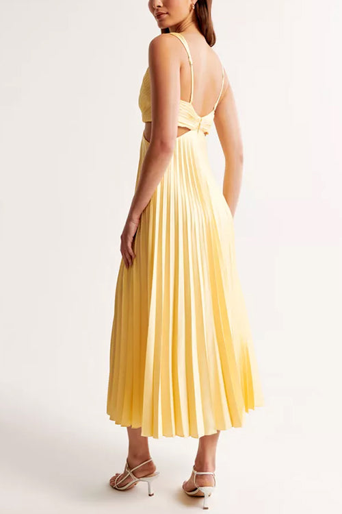 Sage™ | Pleated Maxi Dress