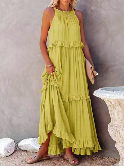 Darcey™ | Ruffle Breeze Maxi Dress