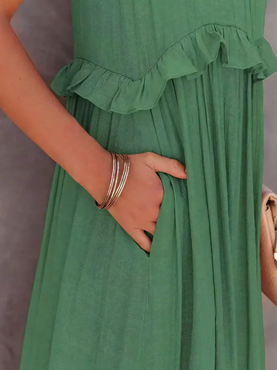 Darcey™ | Ruffle Breeze Maxi Dress