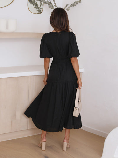 Bethany™ | Puff Sleeves Dress