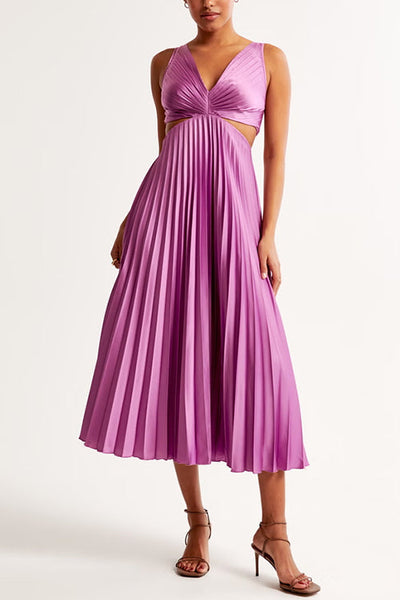 Sage™ | Pleated Maxi Dress
