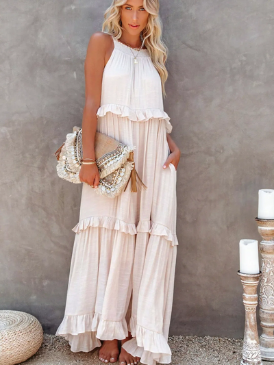 Darcey™ | Ruffle Breeze Maxi Dress