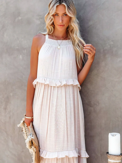 Darcey™ | Ruffle Breeze Maxi Dress