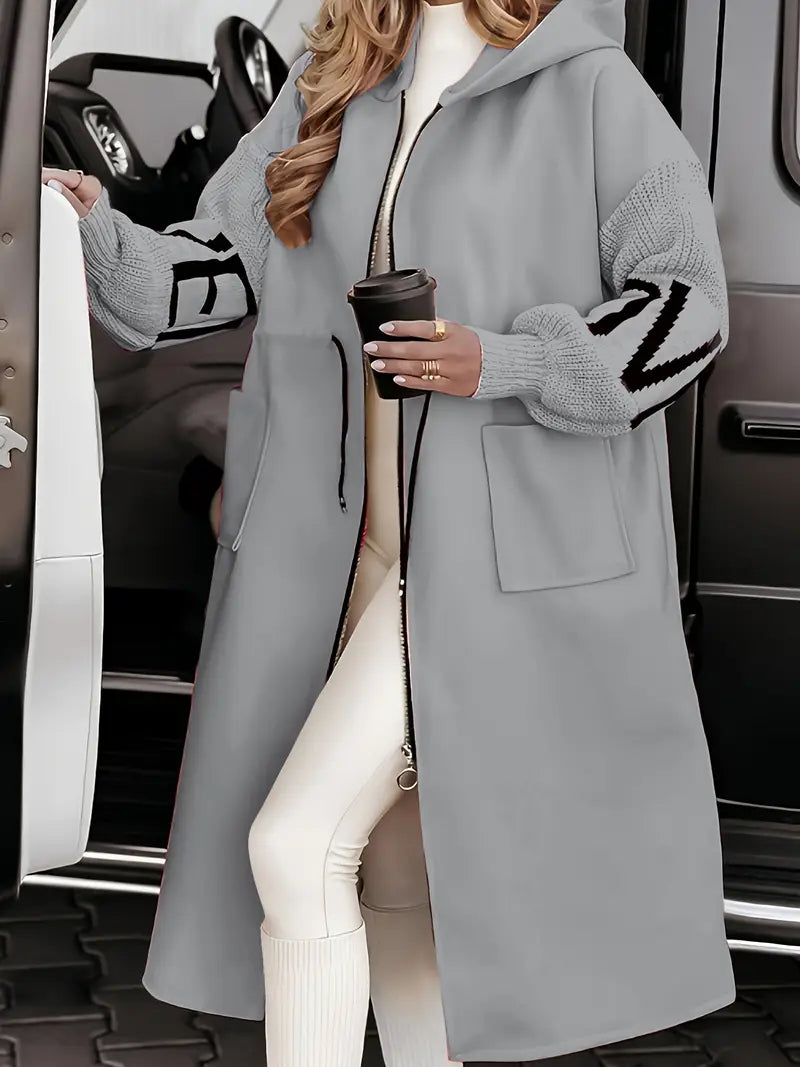 Rosana™ | Elegant Hooded Coatigan