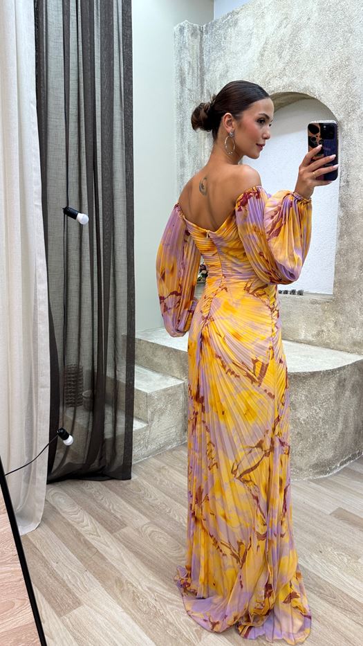 Carly™ | Elegant V-Neck Dress