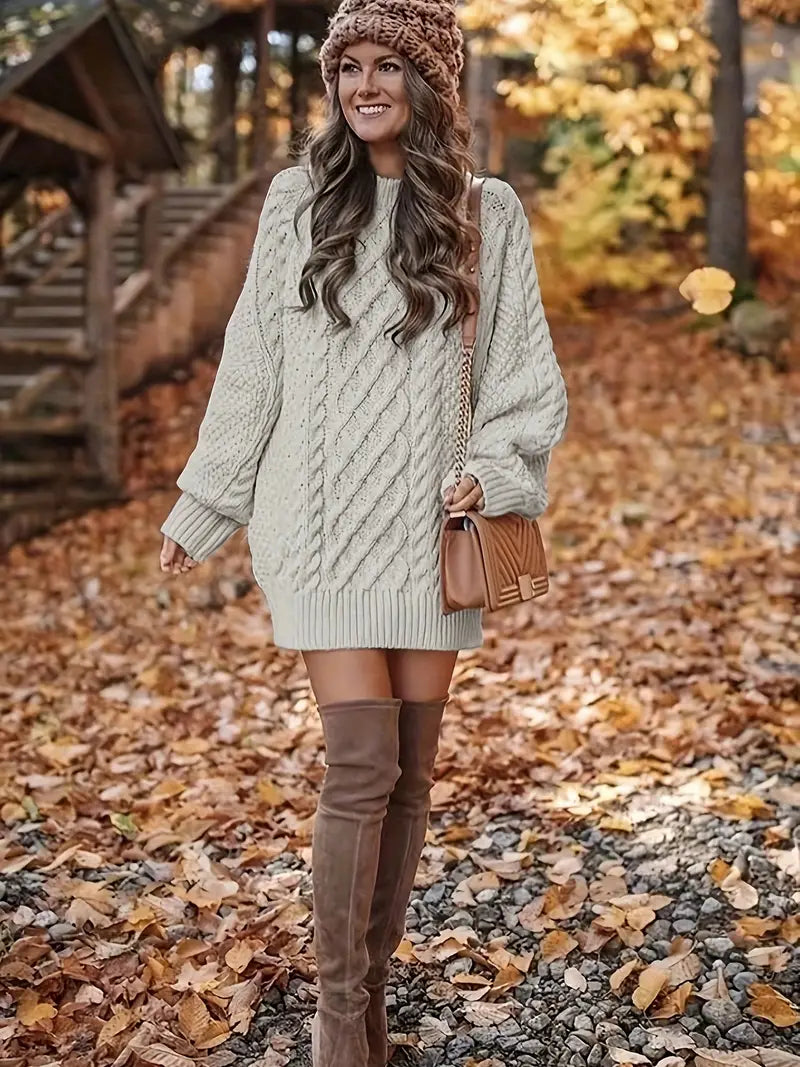 Joelle™ | Long Sleeve Knitted Sweater
