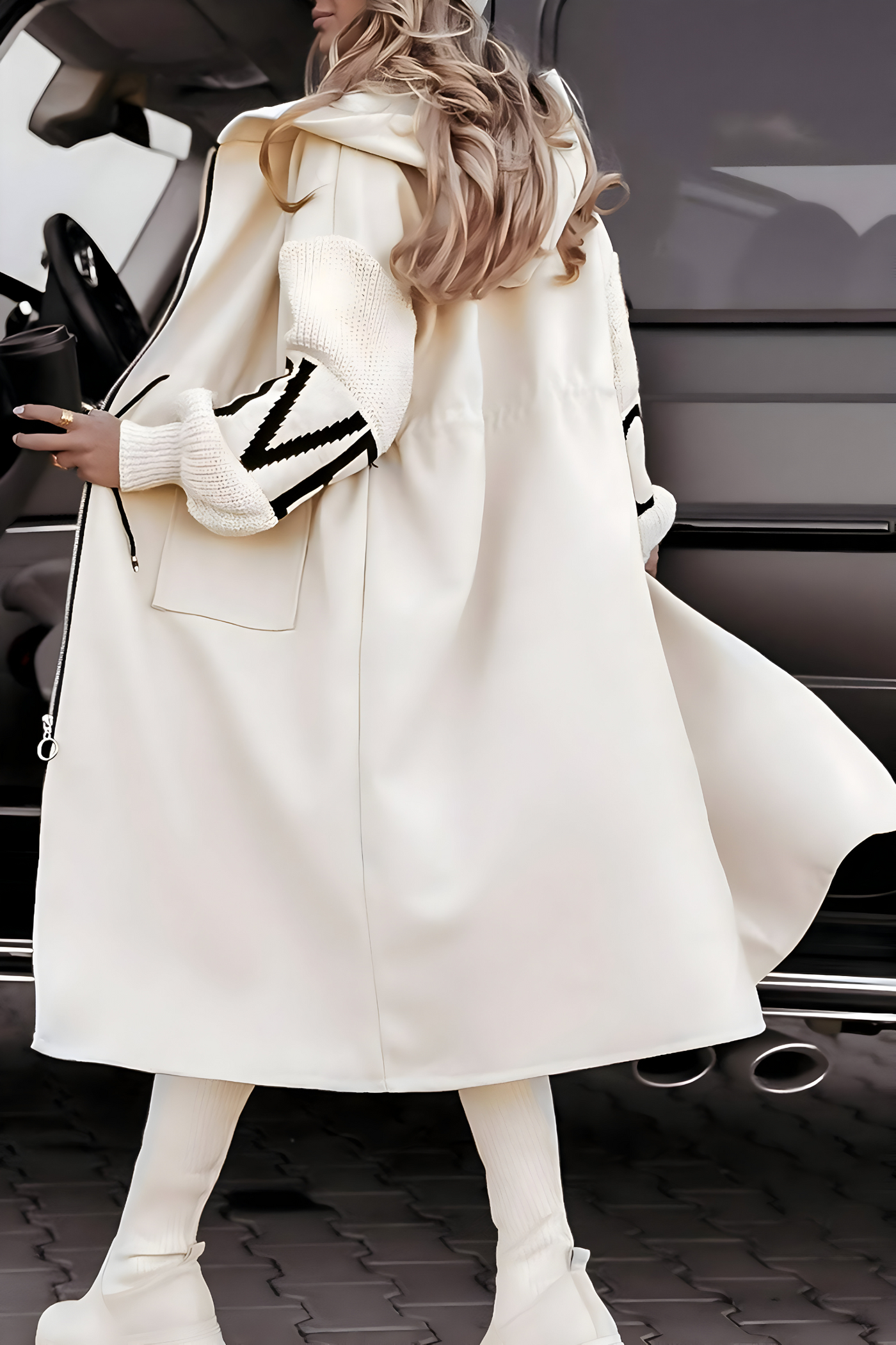 Rosana™ | Elegant Hooded Coatigan