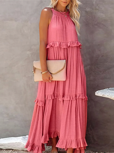 Darcey™ | Ruffle Breeze Maxi Dress