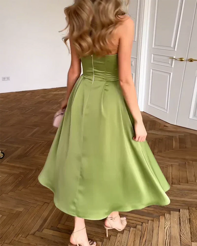 Sabrina™ | Strapless Elegant Dress