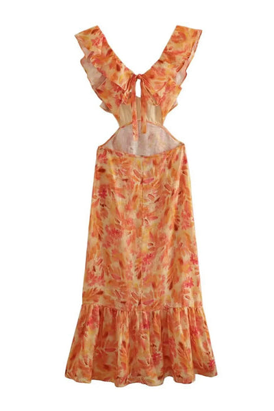 Nova™ | Ruffles Maxi Dress