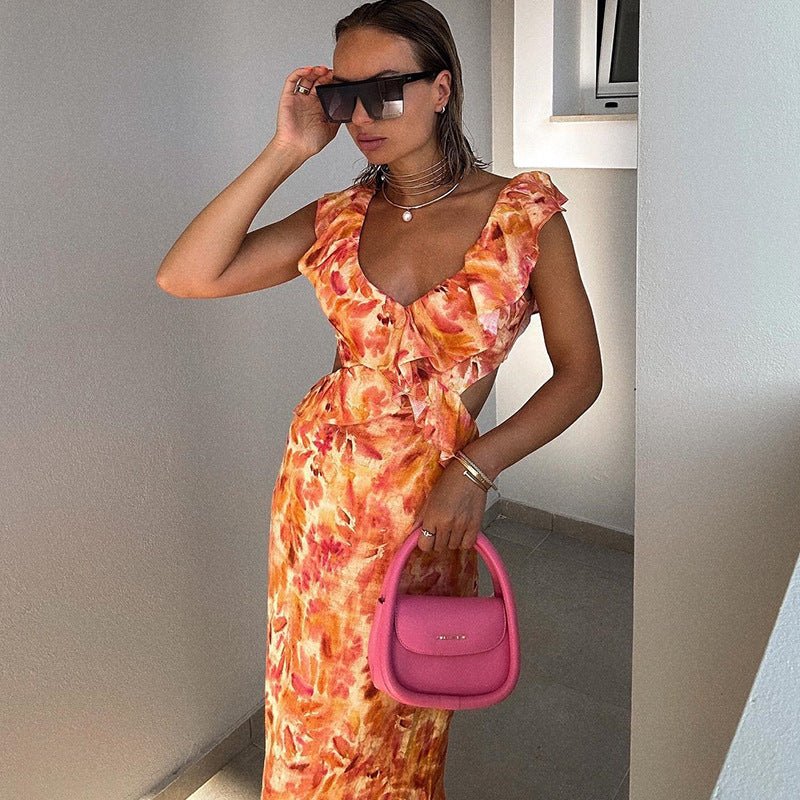 Nova™ | Ruffles Maxi Dress