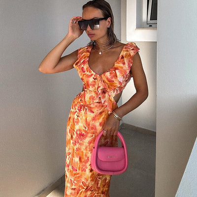 Nova™ | Ruffles Maxi Dress