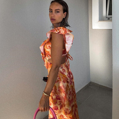 Nova™ | Ruffles Maxi Dress