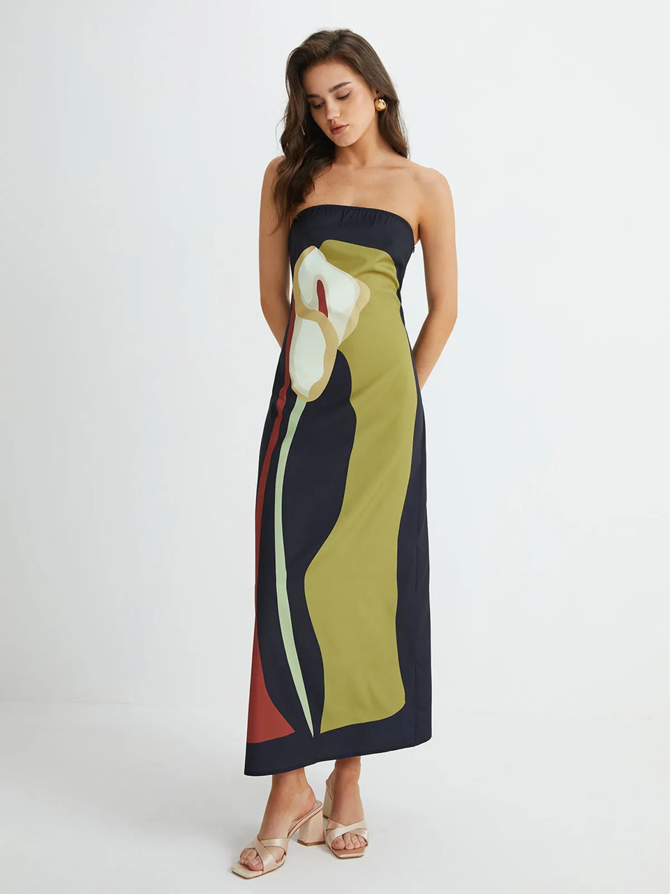Harper™ | Strapless Maxi Dress