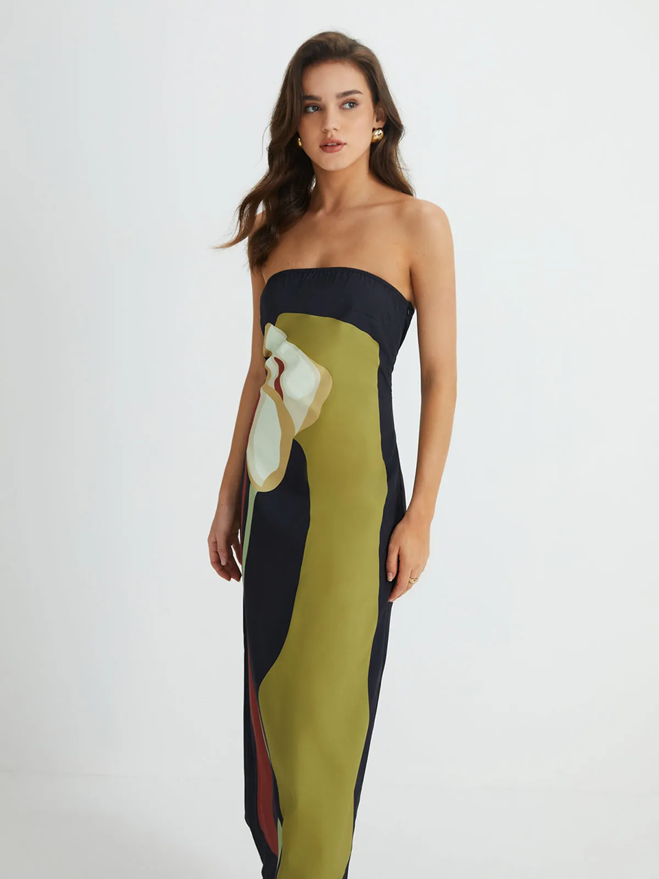 Harper™ | Strapless Maxi Dress