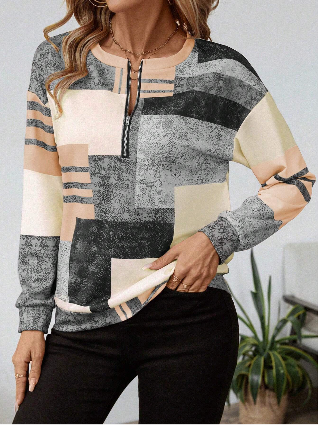 Oceane™ | Chic Vintage Sweatshirt