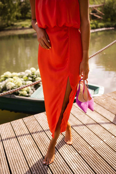 Beulah™ | Fashionable Sleeveless Midi Dress