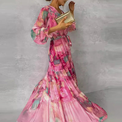 Emile™ | Elegant Floral Dress