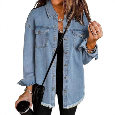 Sophia™ | Denim Shirt Jacket