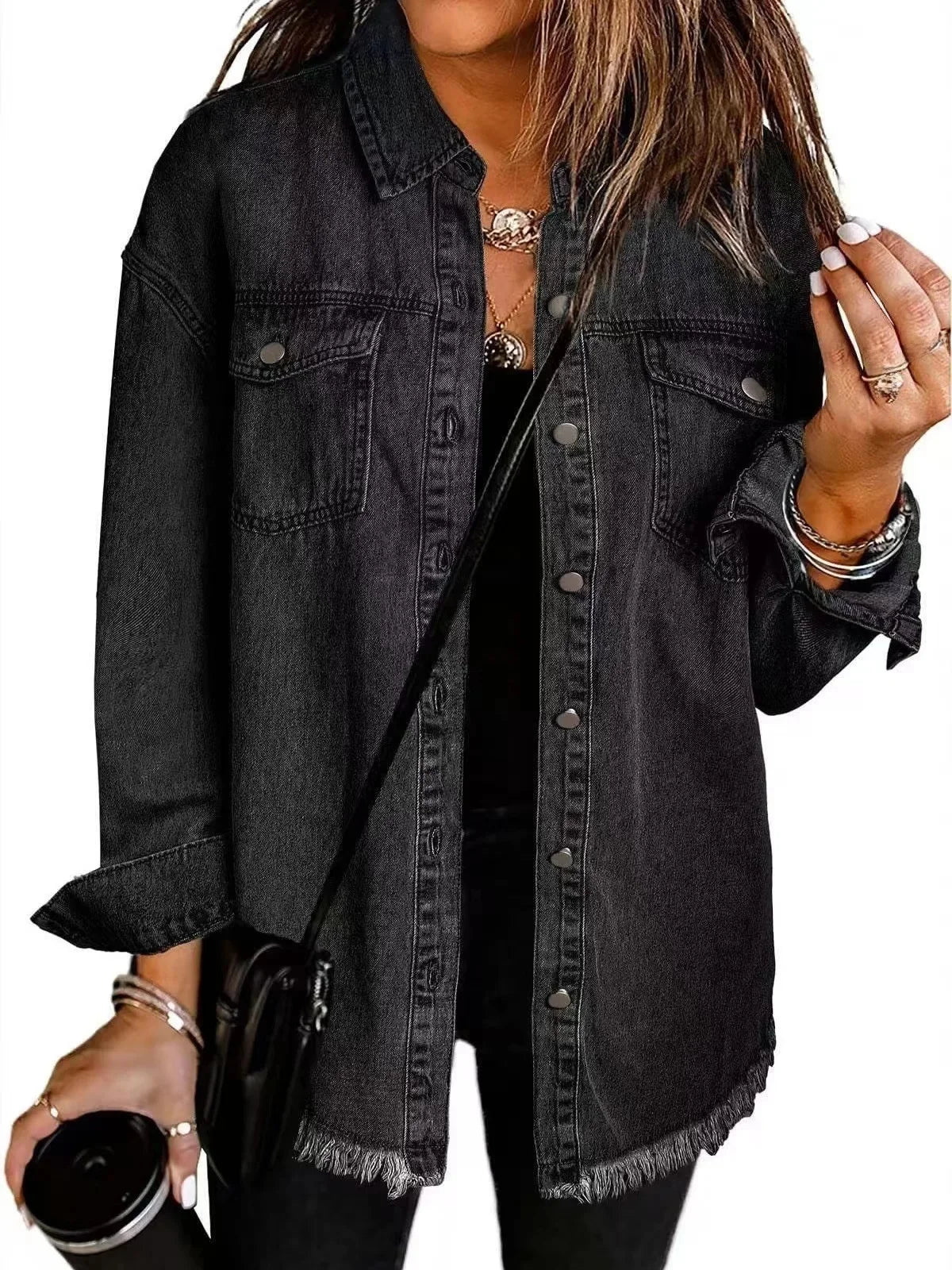 Sophia™ | Denim Shirt Jacket