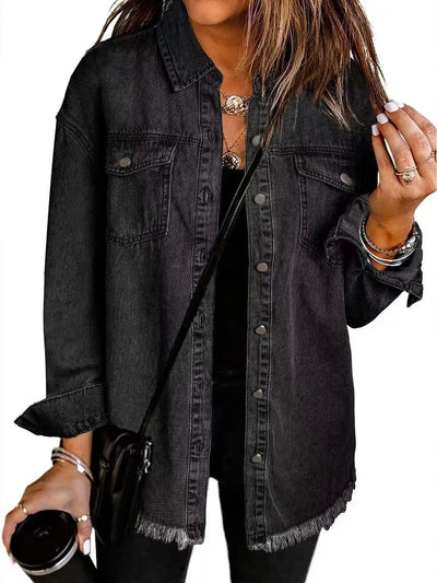 Sophia™ | Denim Shirt Jacket