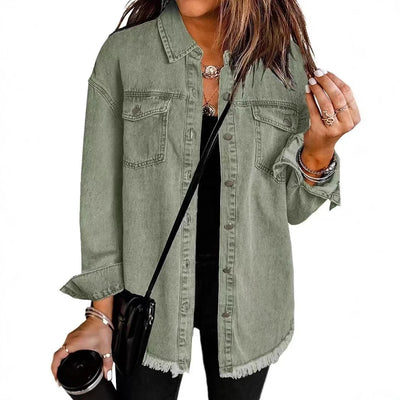 Sophia™ | Denim Shirt Jacket