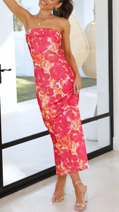 Jodie™ | Chic Strapless Dress