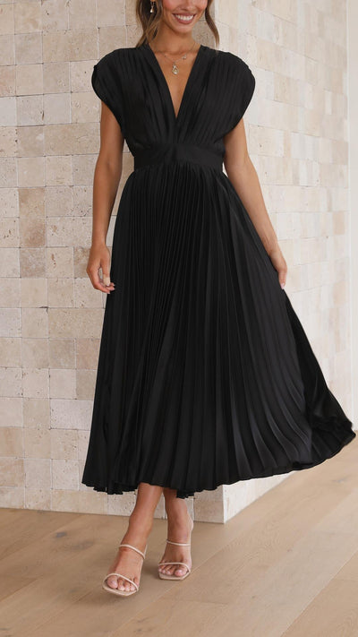 Stellar™ | Pleated Maxi Dress