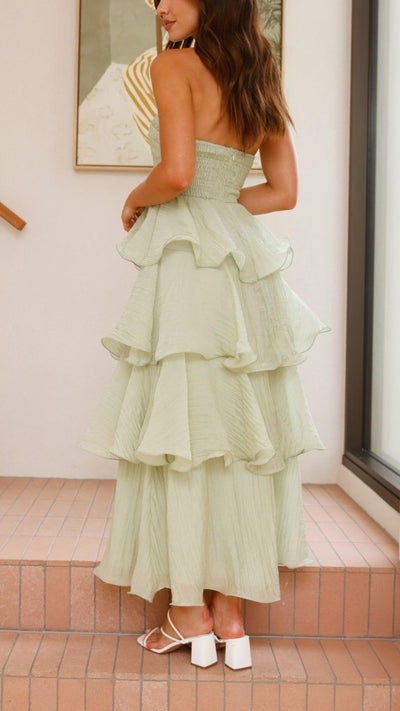 Kate™ | Tiered Ruffle Maxi Dress