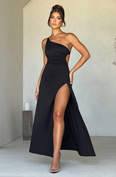Harriet™ | One Shoulder Maxi Dress