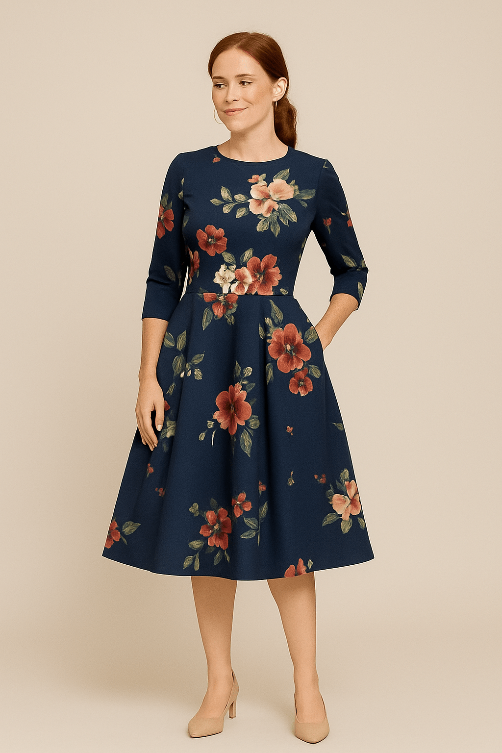 Malie™ | Floral Print Elegant Style