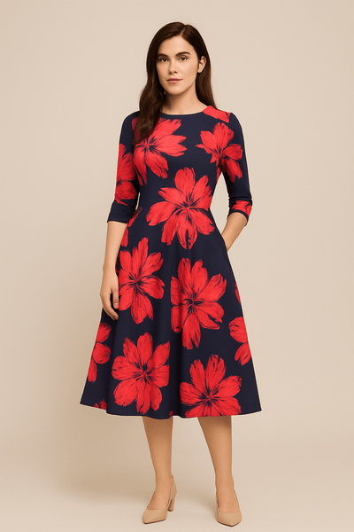 Malie™ | Floral Print Elegant Style