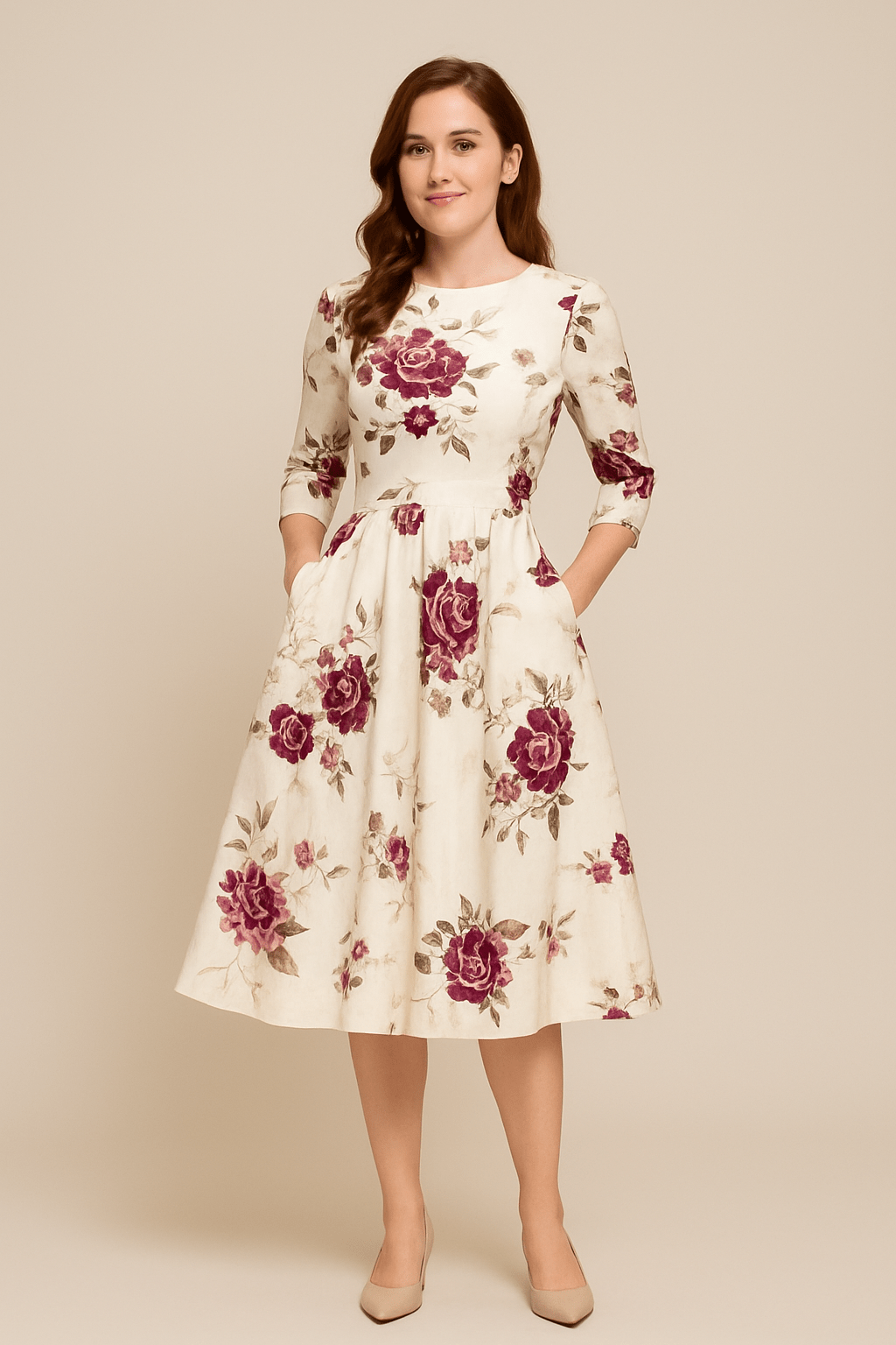 Malie™ | Floral Print Elegant Style