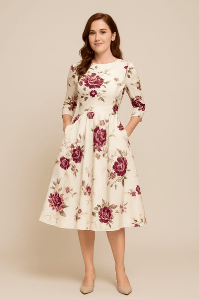 Malie™ | Floral Print Elegant Style
