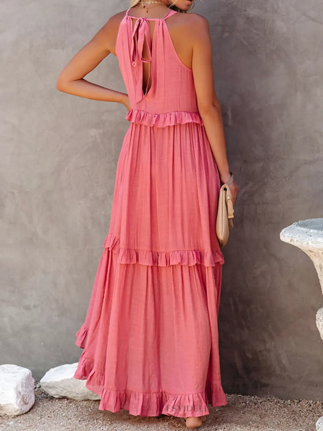 Darcey™ | Ruffle Breeze Maxi Dress