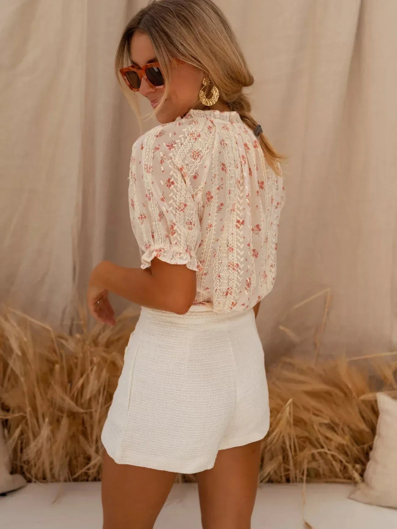 Yvonne™ | Stylish Floral Printed Blouse