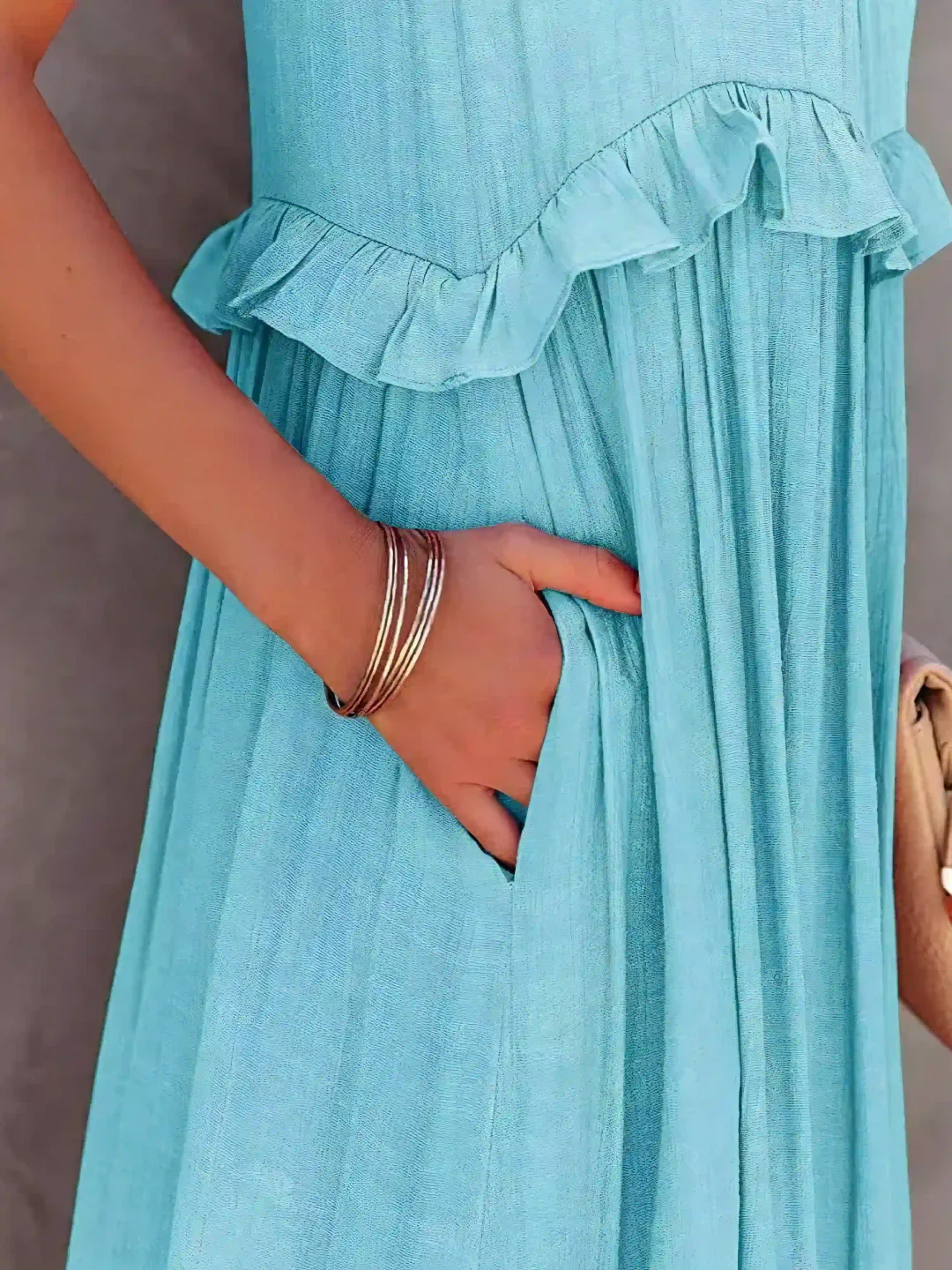 Darcey™ | Ruffle Breeze Maxi Dress
