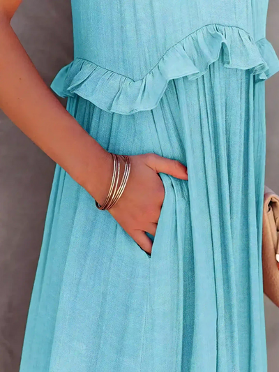 Darcey™ | Ruffle Breeze Maxi Dress