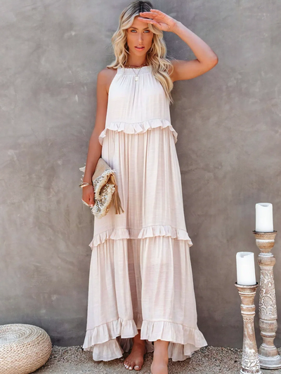 Darcey™ | Ruffle Breeze Maxi Dress