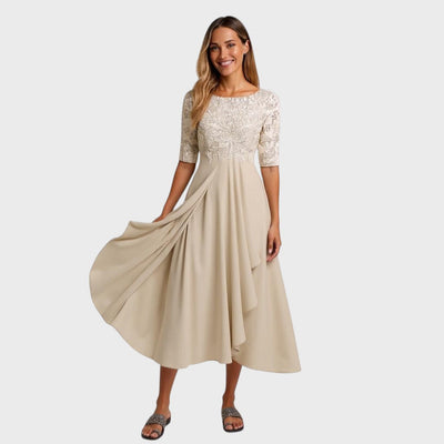 Elisa™ | Elegant formal dress with lace