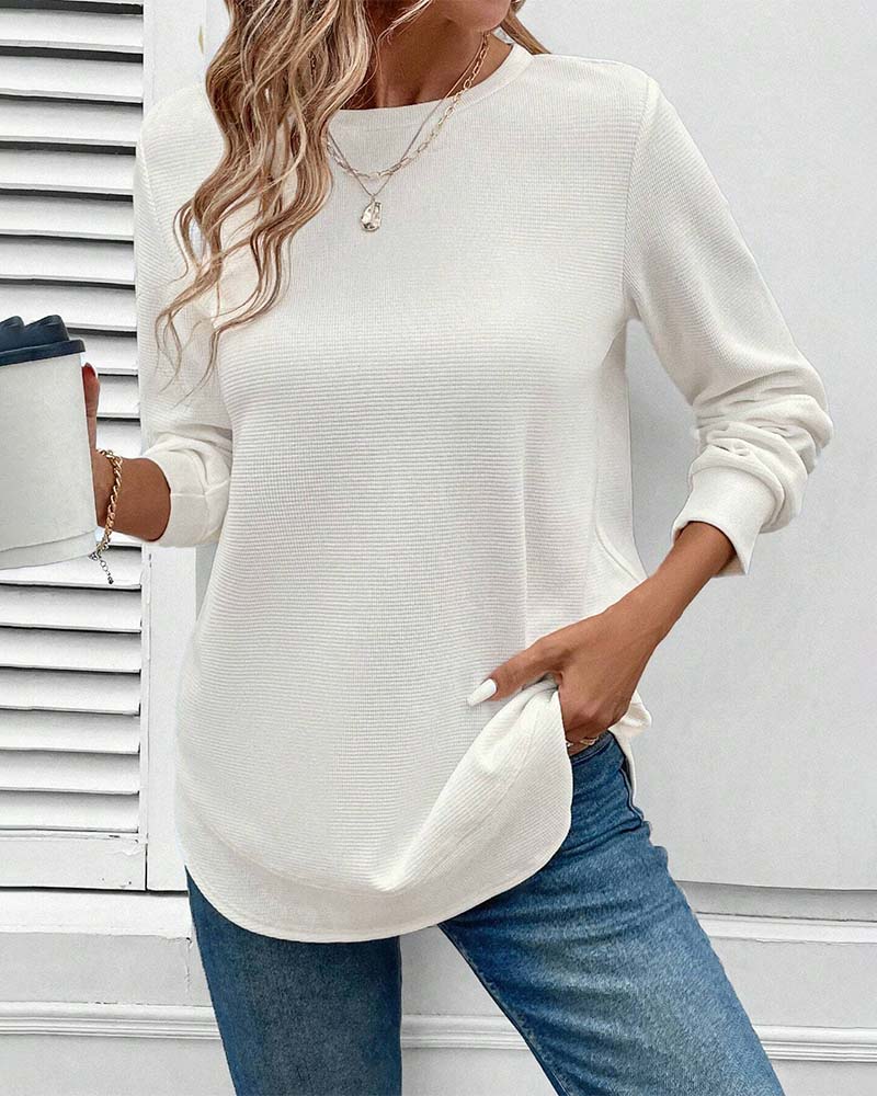 Amari™ | Round Neck Long Sleeve
