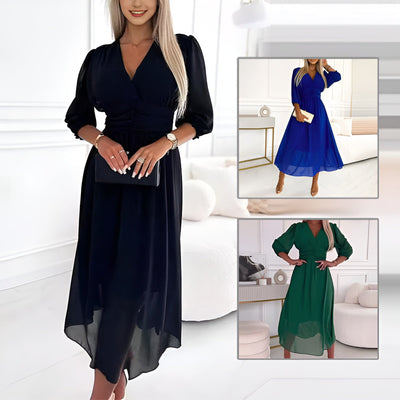 Chloe™ | Light Silk Chiffon Dress