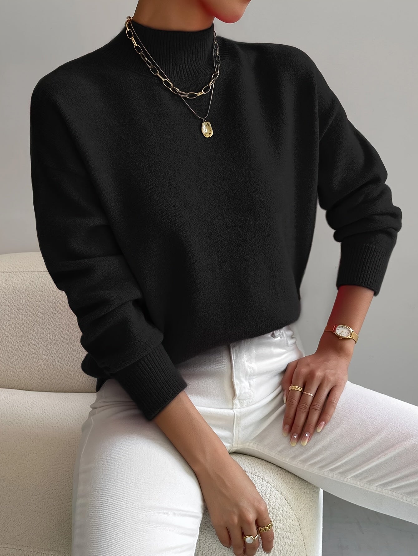 Mary™ | Elegant Turtleneck Sweater
