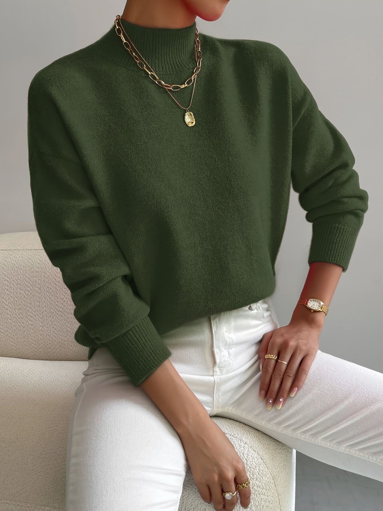 Mary™ | Elegant Turtleneck Sweater