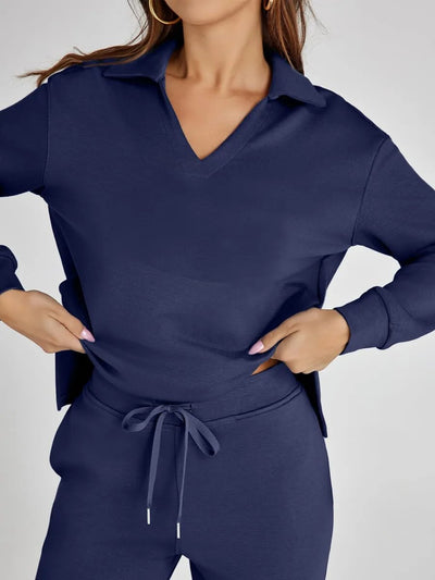 Doralis™ | Casual Long Sleeve Two-piece Set