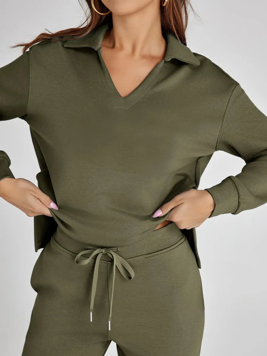Doralis™ | Casual Long Sleeve Two-piece Set