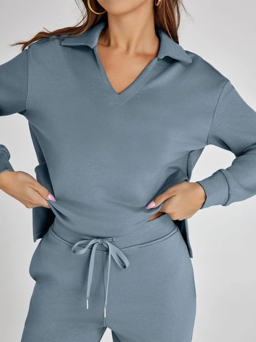 Doralis™ | Casual Long Sleeve Two-piece Set